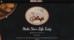 Desktop Screenshot of pretzelspotcafe.com